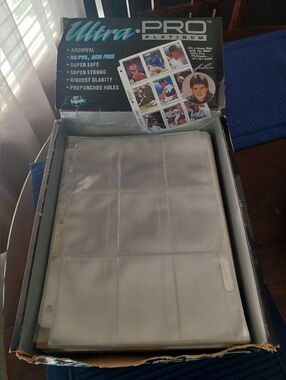 Sports Card Protwctor Sheets-Ultra PRO 200+ Pages